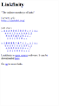 Mobile Screenshot of linkfinity.samurajdata.se